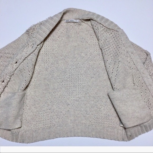 Woolrich Cardinal Peak Wool Blend Cardigan In Burlap Heather L - Picture 8 of 8